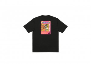 Black Palace Derek Garage T-Shirt T-Shirts | OJ47-I5-WS