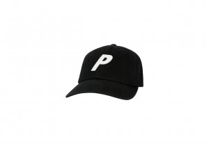 Black Palace P 6-Panel Hats | QK48-Q3-BK