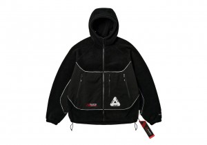 Black Palace Polartec 3m Hooded Jacket Jackets | JJ94-W8-YV