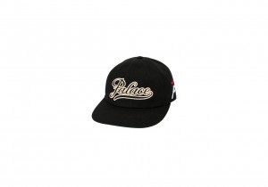 Black Palace Posh Script Strapback Hats | EK89-J2-XF