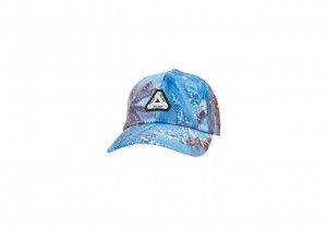 Blue Palace T&D Ripstop Tri-Ferg 6-Panel Hats | AW89-J6-NK