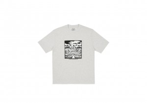 Grey Marl Palace Multi Palace T-Shirt T-Shirts | QH52-C1-CJ