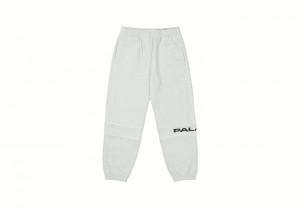 Grey Marl Palace Track Jogger Bottoms | IY37-Y8-XT