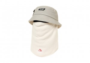 Grey Palace Polartec Cordura Mask Bucket Hats | WJ84-R0-CR