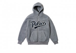 Grey Palace Script Hood Hoods | XG67-L2-RL