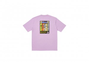 Light Purple Palace Derek Garage T-Shirt T-Shirts | HJ52-R7-GA