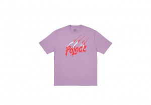 Light Purple Palace Scratchy T-Shirt T-Shirts | IG04-Y3-MM