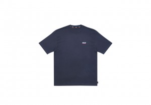 Navy Palace Basically A T-Shirt T-Shirts | EQ34-D1-VP