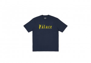 Navy Palace Kitano T-Shirt T-Shirts | RD11-U2-VR