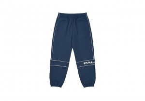 Navy Palace Track Jogger Bottoms | XF90-B6-YO