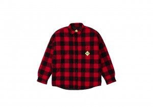 Red Palace Hardware Insulated Shirt Shirting | WO89-A5-KI