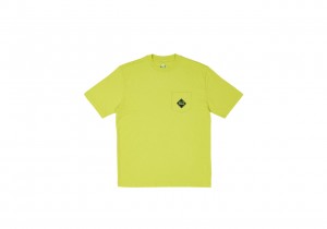 Safety Yellow Palace Hardware Pocket T-Shirt T-Shirts | FO09-L9-LF