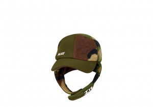 Woodland Camo Palace Polartec Warmdome Earflap 5-Panel Hats | RZ30-F9-TQ