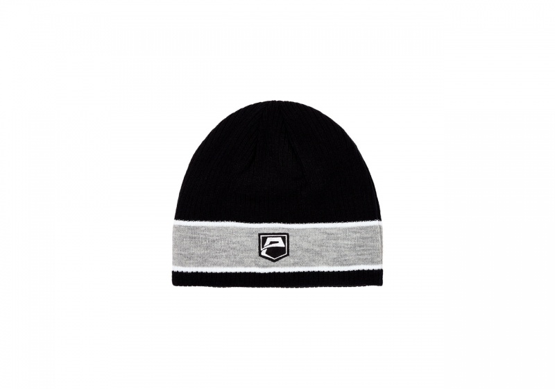 Black Palace Avirex Nein Cuff Beanie Hats | NL05-X9-UC