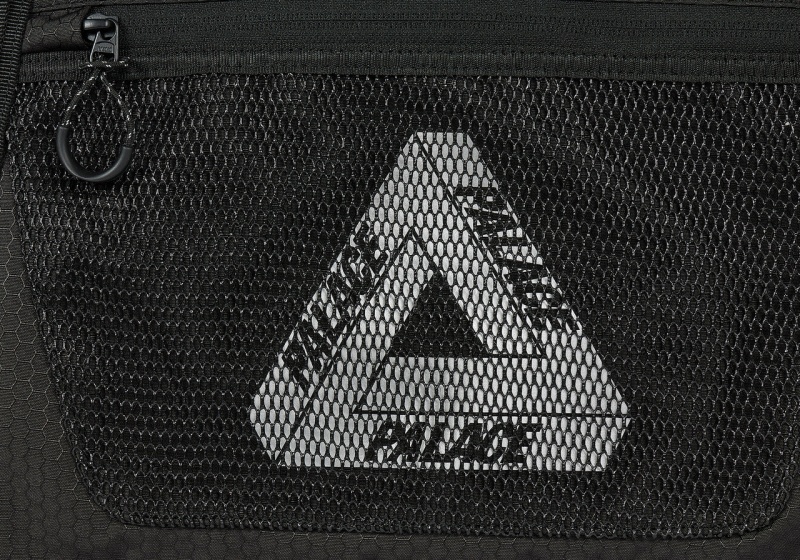 Black Palace Cordura Eco Hex Ripstop Shoulder Bag Bags | OA11-N6-BI