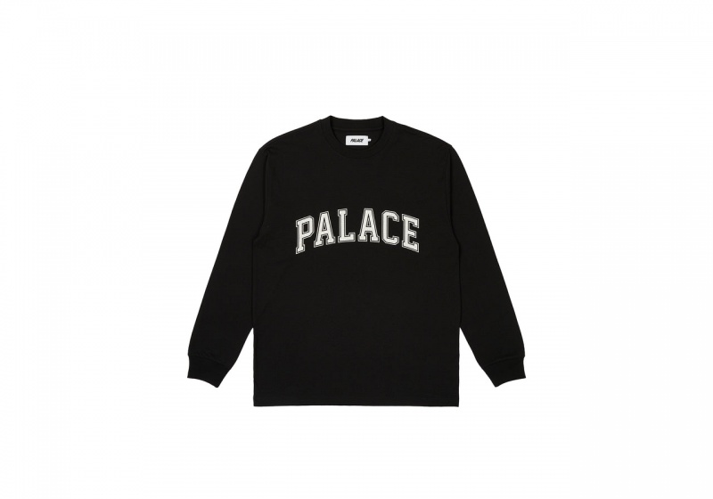 Black Palace Crack Me Up Longsleeve Tops | NH67-P8-NB