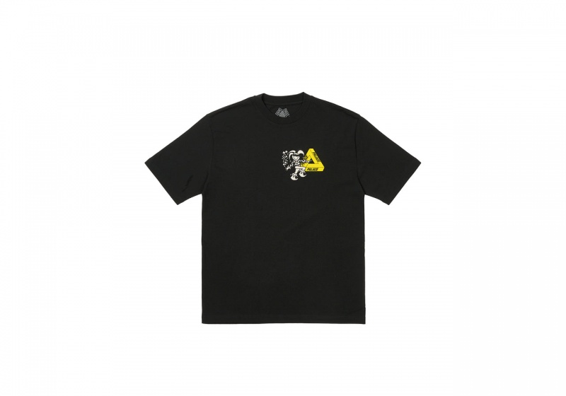 Black Palace Derek Garage T-Shirt T-Shirts | OJ47-I5-WS