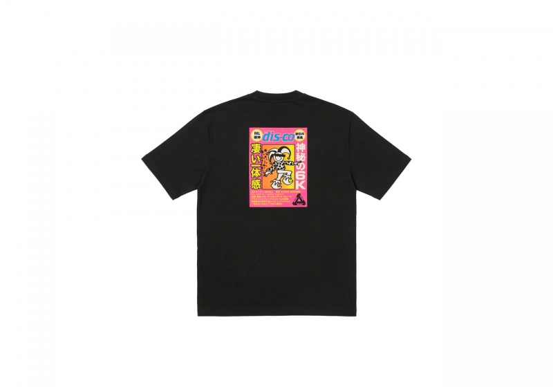 Black Palace Derek Garage T-Shirt T-Shirts | OJ47-I5-WS