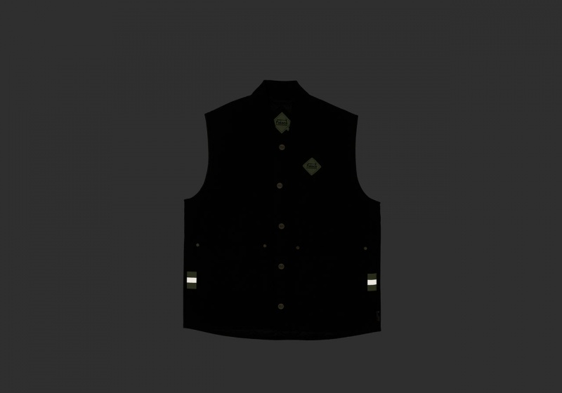 Black Palace Hardware Vest Jackets | WP96-X4-LZ