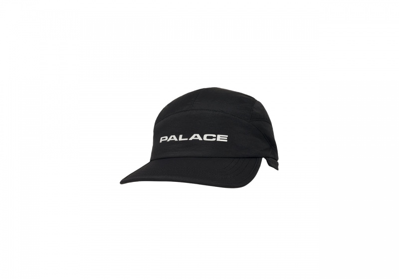 Black Palace Micro Earflap Runner Hats | IJ87-I4-TA