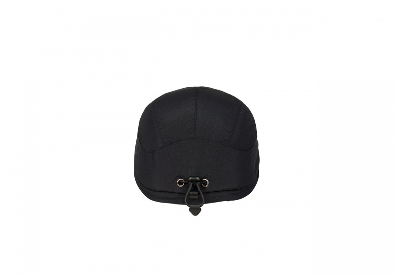 Black Palace Micro Earflap Runner Hats | IJ87-I4-TA