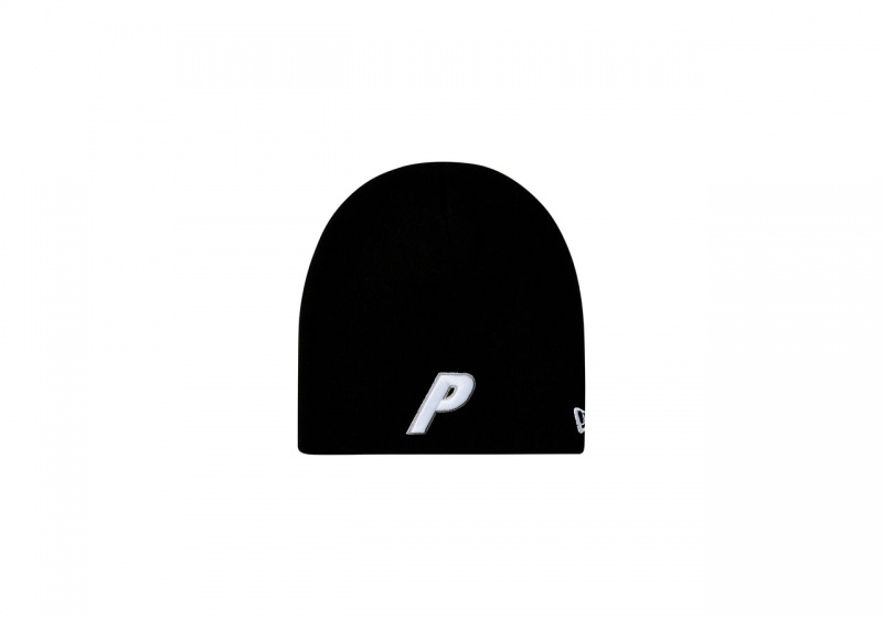 Black Palace New Era Nein Cuff Beanie Hats | AJ89-W2-GG