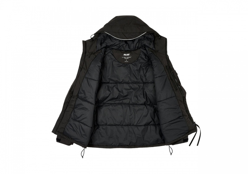 Black Palace P-Tech Hooded Jacket Jackets | WJ85-P2-AM