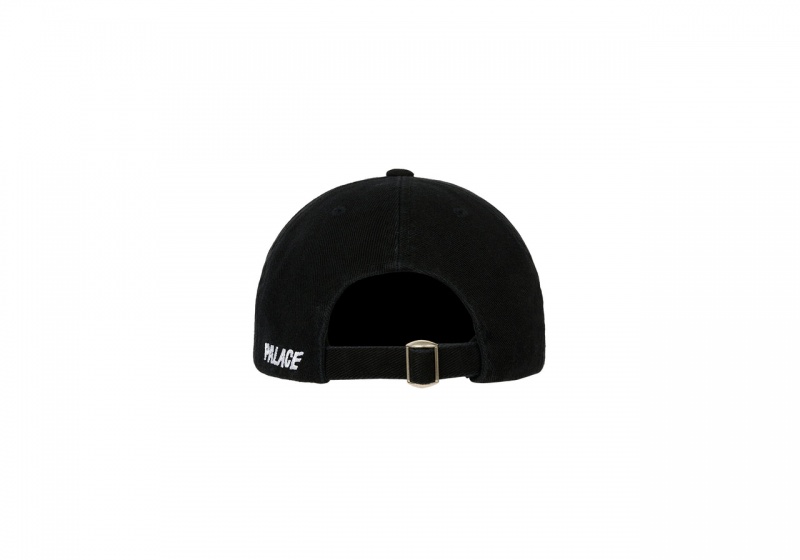 Black Palace P 6-Panel Hats | QK48-Q3-BK