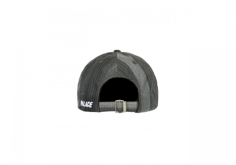 Black Palace T&D Ripstop Tri-Ferg 6-Panel Hats | SJ00-R7-ZD