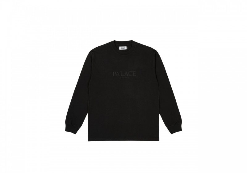 Black Palace Washed London Longsleeve Tops | UF41-T7-RM