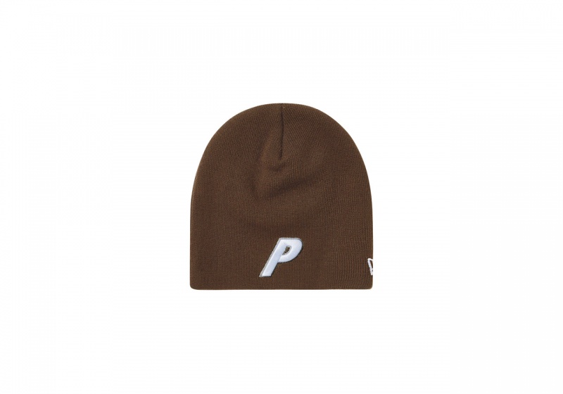 Brown Palace New Era Nein Cuff Beanie Hats | RB39-O9-VV