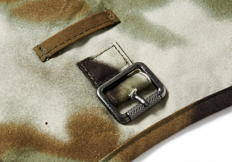 Camo Palace Barbour Wax Dog Coat Accessories | OM01-I9-OZ