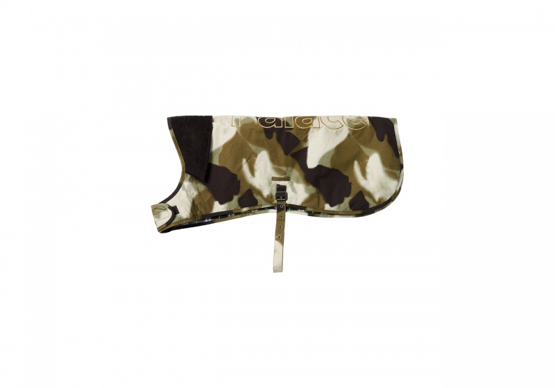 Camo Palace Barbour Wax Dog Coat Accessories | OM01-I9-OZ