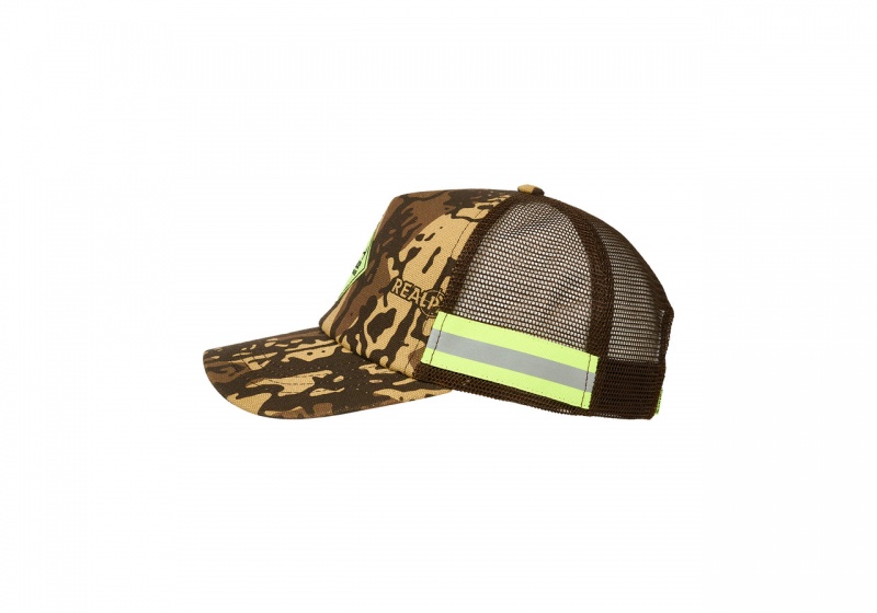 Camo Palace Hardware Trucker Hats | AD37-A1-CO