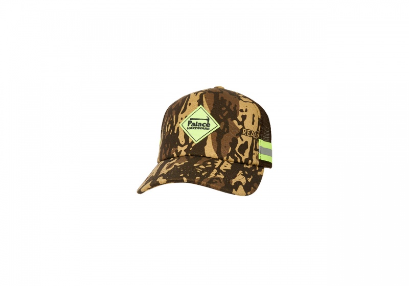 Camo Palace Hardware Trucker Hats | AD37-A1-CO