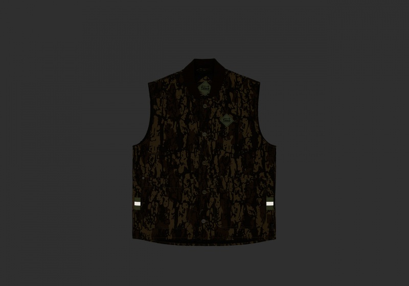 Camo Palace Hardware Vest Jackets | PI34-X2-TA