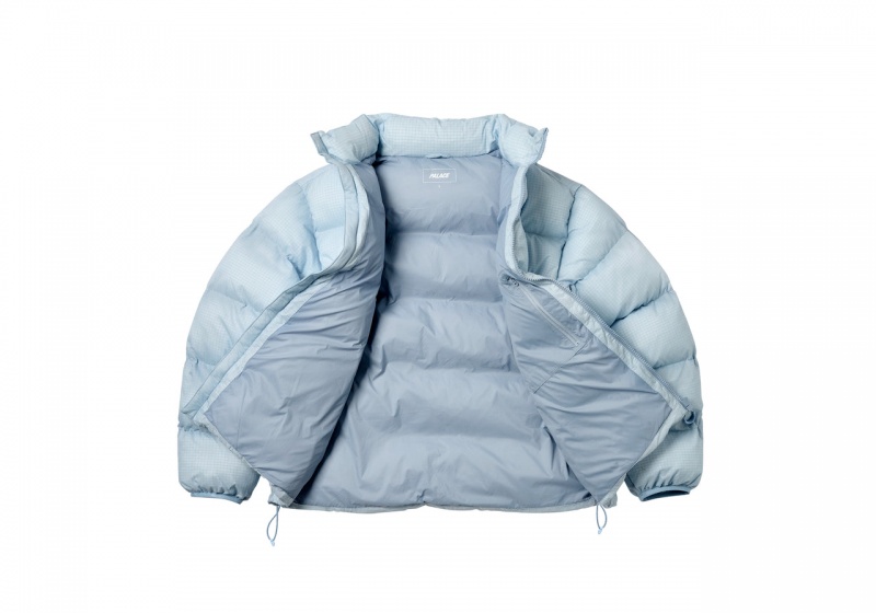 Chill Blue Palace Ripstop Puffa Jackets | ZC63-H4-NF