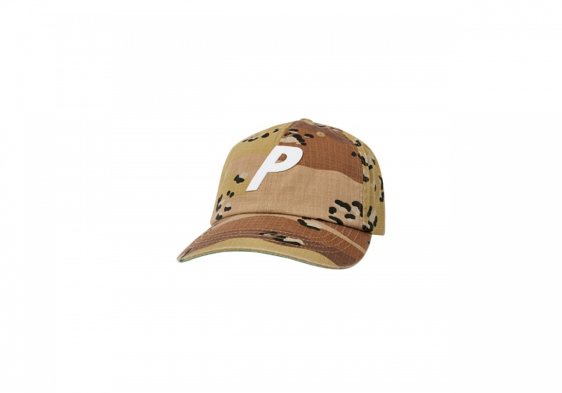 Choc Chip Camo Palace P 6-Panel Hats | PJ82-G4-RN