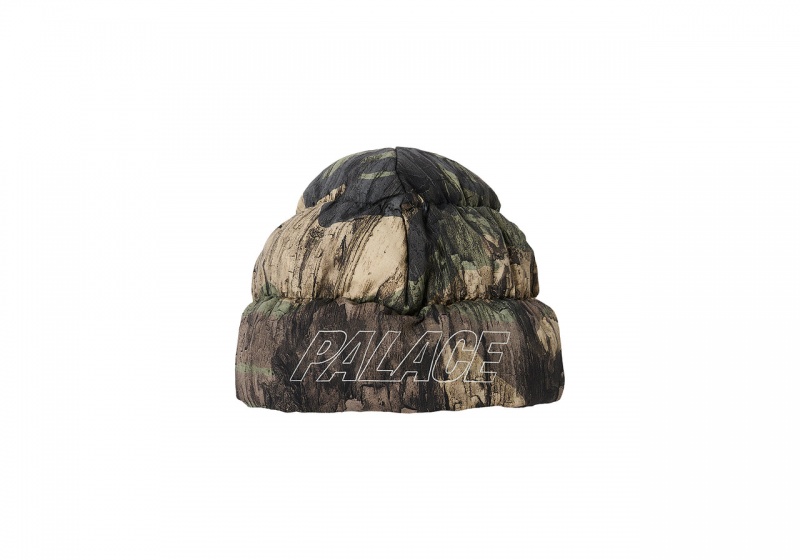 Deep Forest Palace Pertex Puffa Beanie Hats | KO39-Y4-CP