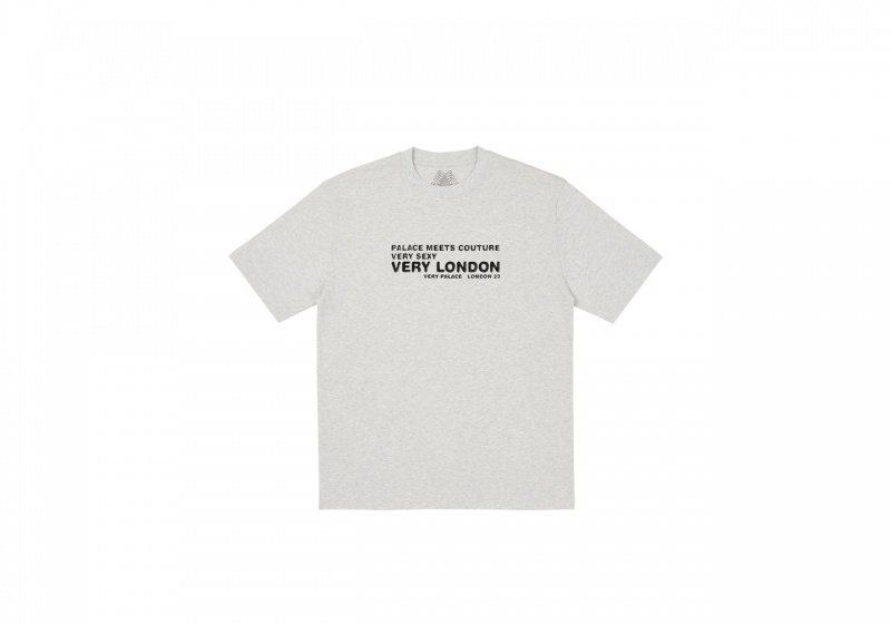 Grey Marl Palace Very Sexy T-Shirt T-Shirts | IC91-B8-FE