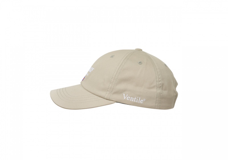 Grey Palace Ventile Palace London 6-Panel Hats | GZ49-L7-RK