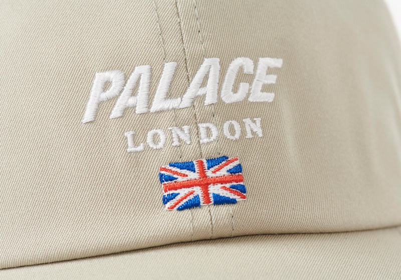 Grey Palace Ventile Palace London 6-Panel Hats | GZ49-L7-RK