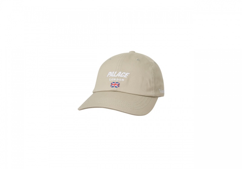 Grey Palace Ventile Palace London 6-Panel Hats | GZ49-L7-RK