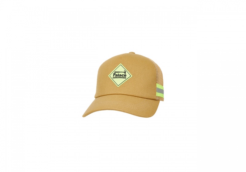 Khaki Palace Hardware Trucker Hats | PA14-D9-VY