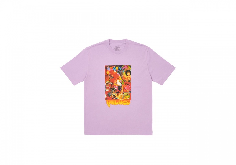 Light Purple Palace Chila T-Shirt T-Shirts | FT78-S5-XR