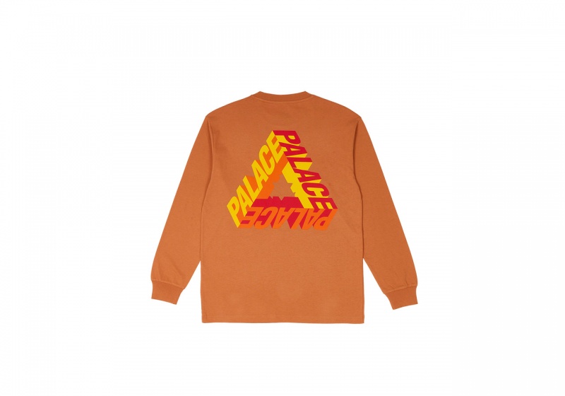 Melted Sugar Palace P-3d Longsleeve T-Shirts | JI56-X1-JE