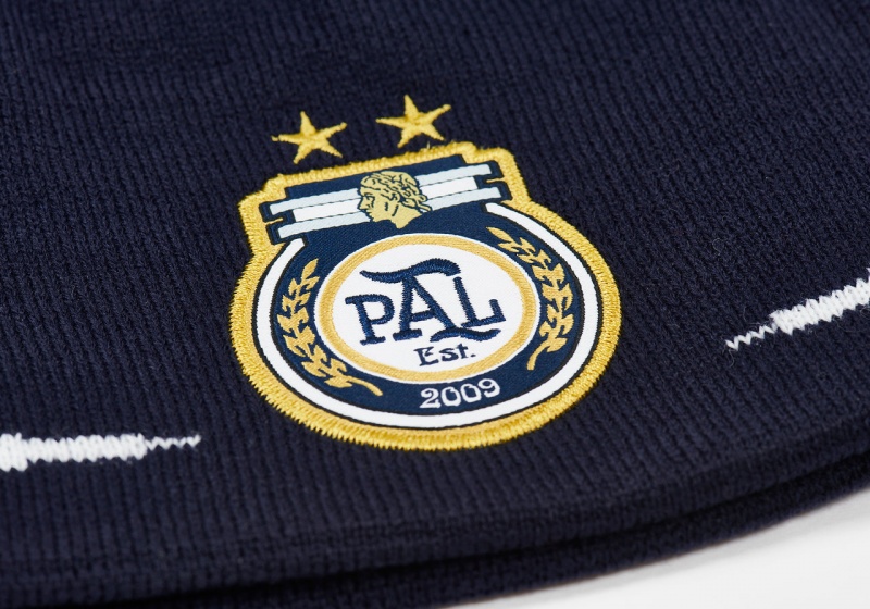 Navy Palace Palace Pro Nein Cuff Beanie Hats | SH77-Y6-WB