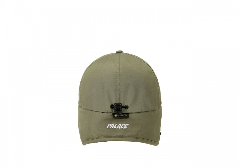 Olive Palace Gore-Tex Earflap P 6-Panel Hats | LW18-M8-LP