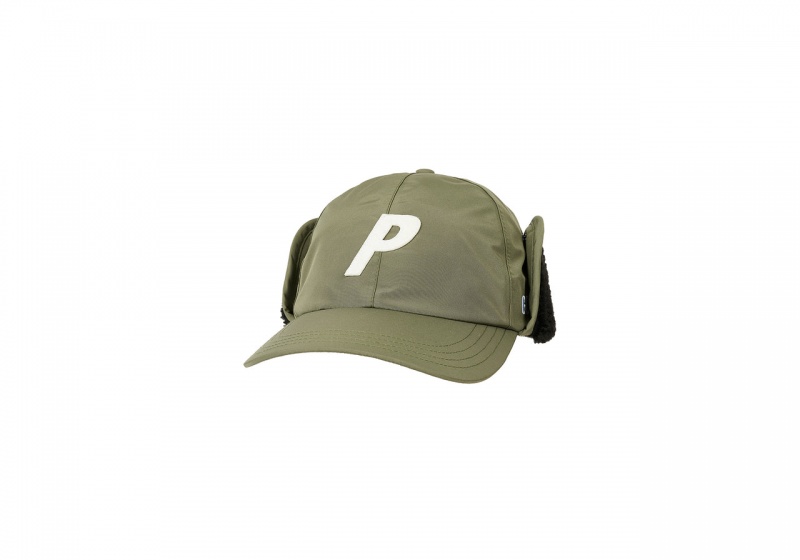 Olive Palace Gore-Tex Earflap P 6-Panel Hats | LW18-M8-LP