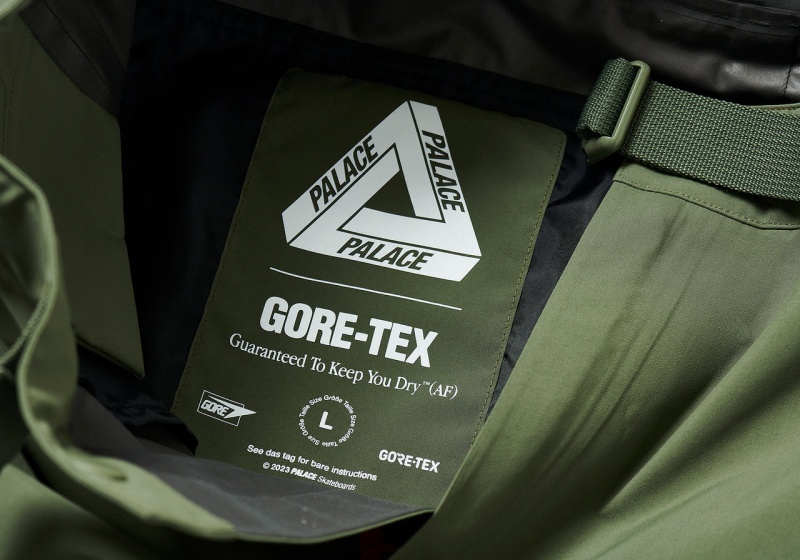 Olive Palace Gore-Tex R-Tek Cargo Trouser Bottoms | PO67-P3-XL